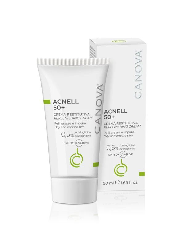 ACNELL 50+ SPF rasusele nahale 