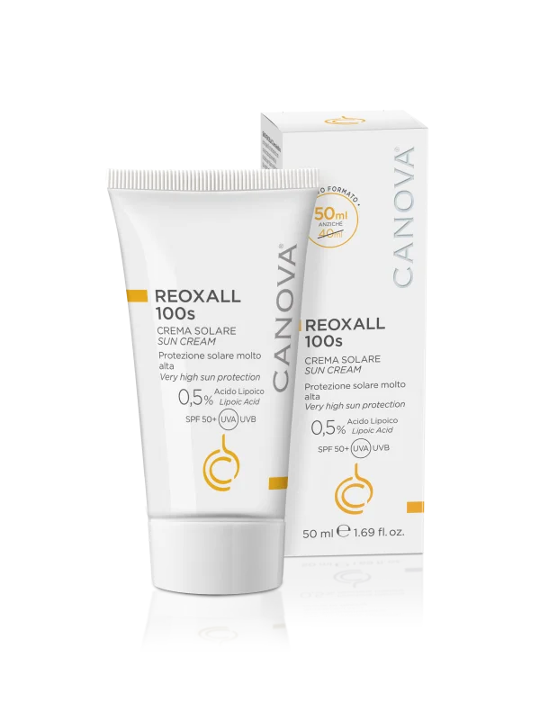 REOXALL 100S Päikesekreem näole ja kehale SPF 50+ 